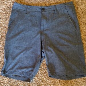 Volcom Men's Charcoal Flat Front Shorts